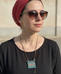 گردنبند چرم دستساز